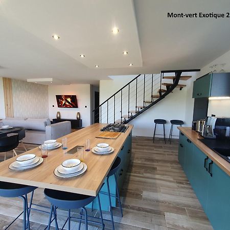 Mont-Vert Exotique - Calme - Vue Et Parking Сен-Пиер Екстериор снимка